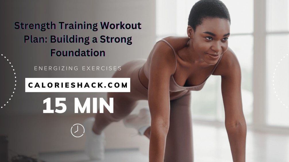 Strength Training Workout Plan: Muscle