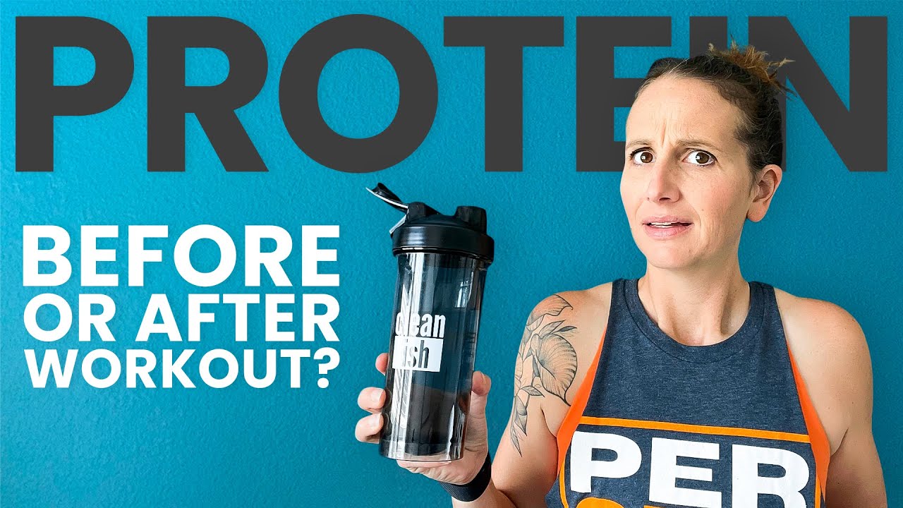 Protein Shake Before Or After Workout