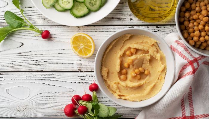Spread hummus instead of butter