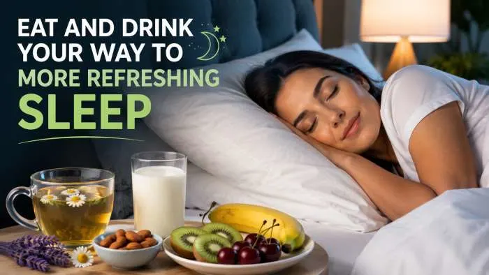 Eat and Drink Your Way to More Refreshing Sleep